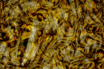 Wide polychrome glass background