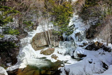 冬の竜頭の滝