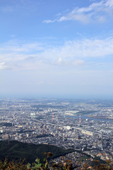 Obraz premium 皿倉山から見た風景