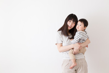 親子のツーショット