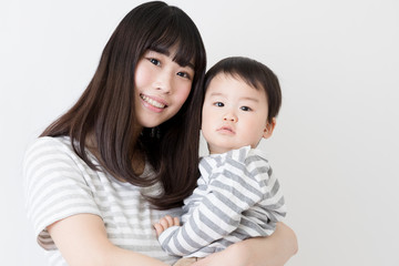 親子のツーショット