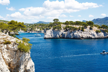 Calanques of Port Pin in Cassis, Provence, France