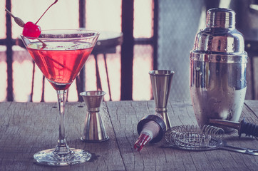 Vintage Red cocktail