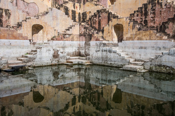 step well near the amber fort, Jaipur