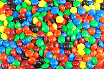 Fototapeta na wymiar colorful chocolate candy background