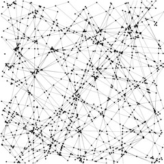 Abstract connection background. Technology concept. Lines inters