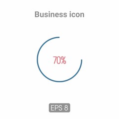 Icons template for business and infographics