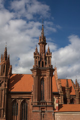 Fototapeta na wymiar Old Vilnius Church