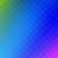 Simple geometric diamond colored rainbow vector background