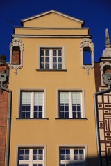 Fototapeta na wymiar façade à Gdansk