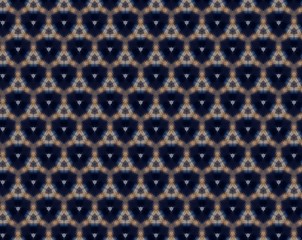 Abstract triangles inside triangles pattern