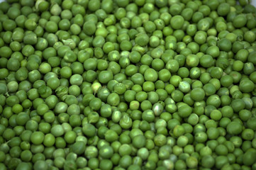 Nuts young pea seeds, green, peeled bulk
