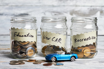 Education, new car and recreation. Earning money for goals.