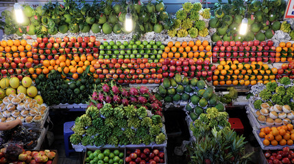 fruit shop, agriculture product at farmer marke