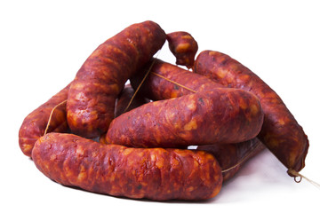 sausages isolated