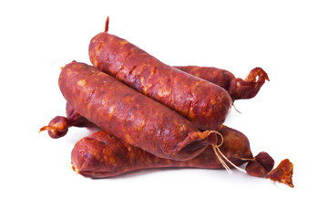 sausages isolated