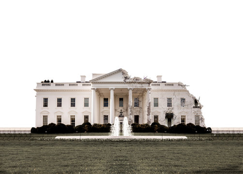 Washington White House Ruined