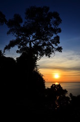 sunset on Koh Chang