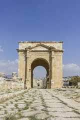 Obraz na płótnie Canvas Ancient Roman city of Gerasa modern Jerash, Jordan