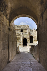 Ancient Roman city of Gerasa modern Jerash, Jordan theater