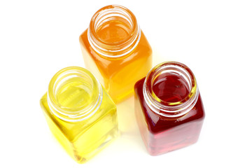 Castor oil, rosehip oil and mustard oil 
