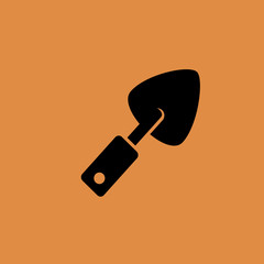 trowel icon. flat design