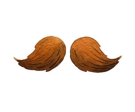 Men's mustache
