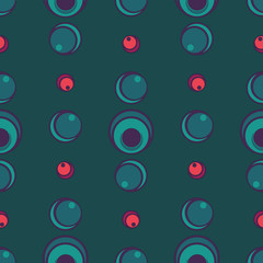 EPS10 file. Seamless floral geometric pattern. Vintage backgroun