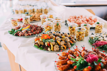 Catering Food Wedding Event Table 