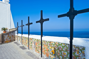 Naklejka premium The island of Ischia