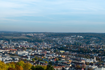 Obraz premium Panorama von Pforzheim 