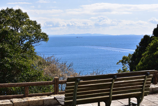 須磨浦公園・午後の眺望