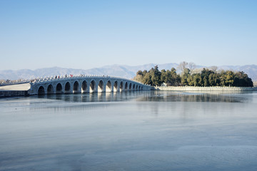 Stone bridge at Summer Palace