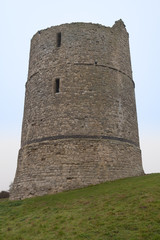 Fototapeta na wymiar the tower at Hadleigh Castle
