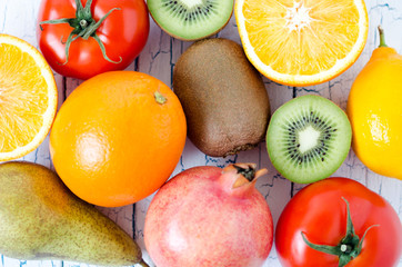 Fruits and vegetables