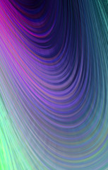 abstract color mixed waves art
