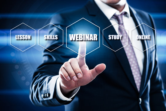 Webinar E-learning Training Business Internet Technology Concept