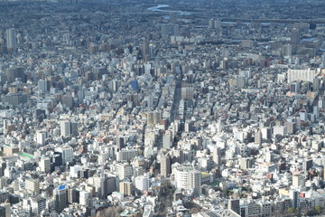 City skyline Tokyo