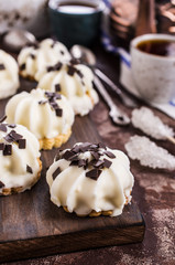 Cookies with souffle