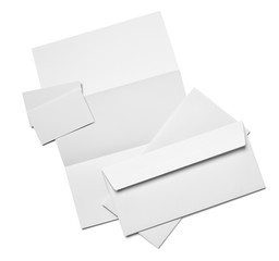 envelope letter card paper template business