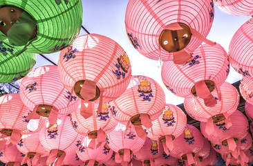  Korea lantern  at Bulguksa temple. © chanchai