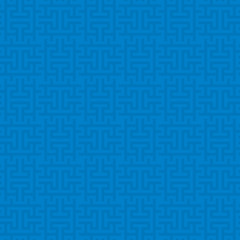 Blue Squares Modern Seamless Pattern.