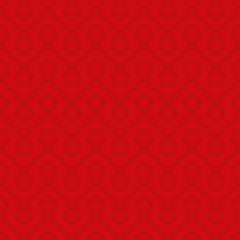 Red Linear Weaved Seamless Pattern.