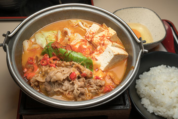 Beef Udon Japanese food