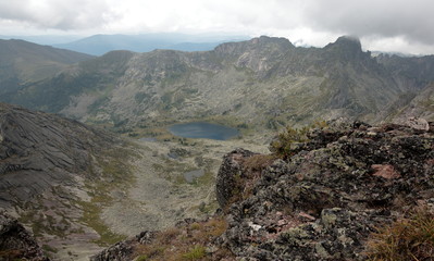 The lake of Mountain Spirits in the natural Park 