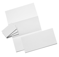 envelope letter card paper template business