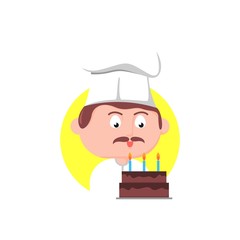 Chef birthday cake