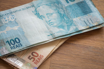 Brazil money /  reais.