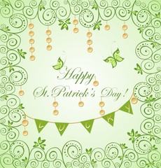 Greeting card for St. Patrick's Day