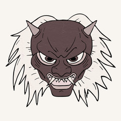 demon mask